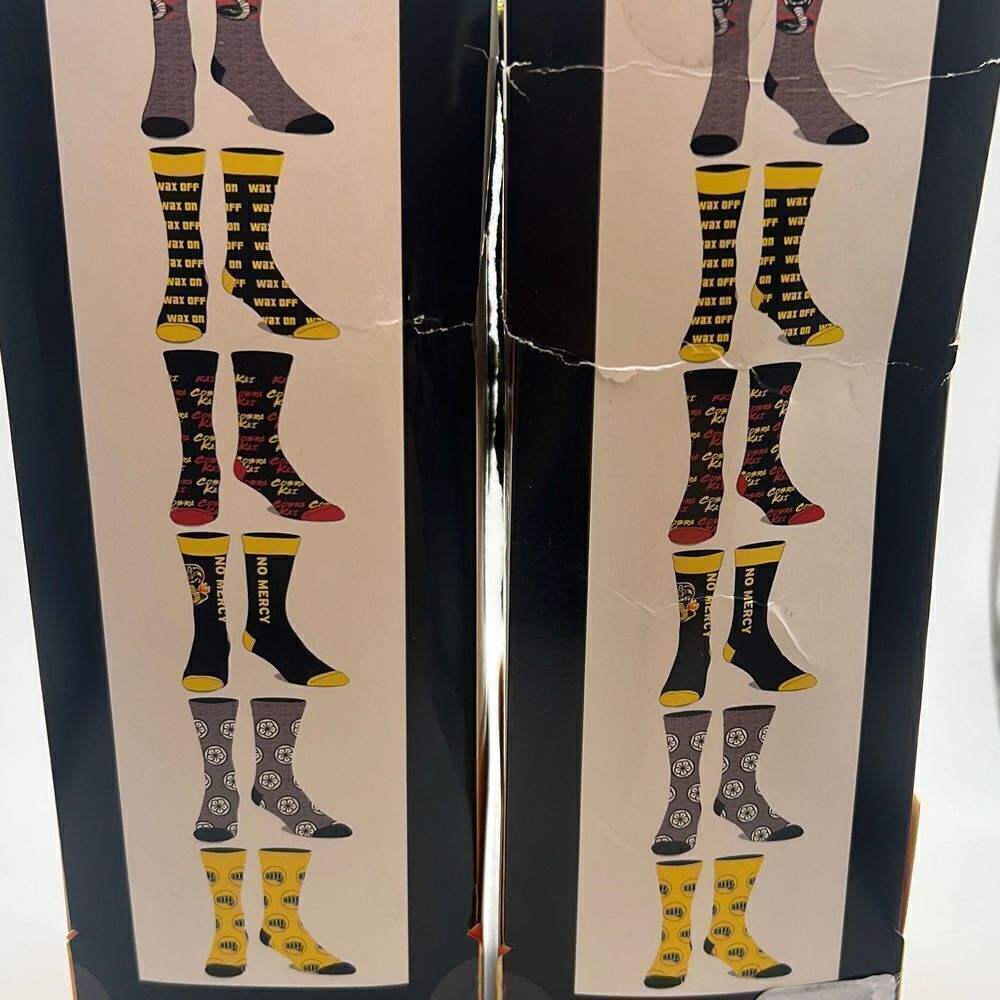 Cobra Kai casual crew socks- NWT - Picture 3 of 3